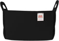 Collapsible Felt BLACK Storage Bin Small 7.1"x5.1"x5.1" – Foldable Basket with Handles for Closet, Toy Storage, Laundry Room Organization, Decorative Storage Baskets for Shelves, Nursery