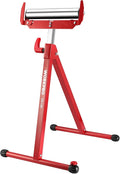 WORKPRO Folding Roller Stand Height Adjustable, Heavy Duty 250 LB Load Capacity, Outfeed Woodworking