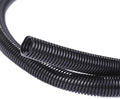 Alex Tech 10ft-1/4" 10ft-3/8" 10ft-1/2" Split Wire Loom Tubing - Black