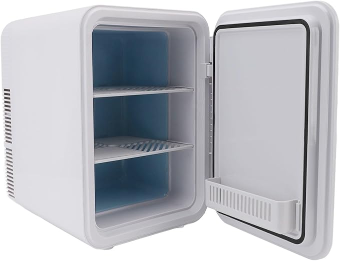 Portable Small Refrigerator 10L, Compact Mini Makeup Fridge for Skincare and Beverages - Energy Saving, Fast Cooling, Ideal for Car and Bedroom Use