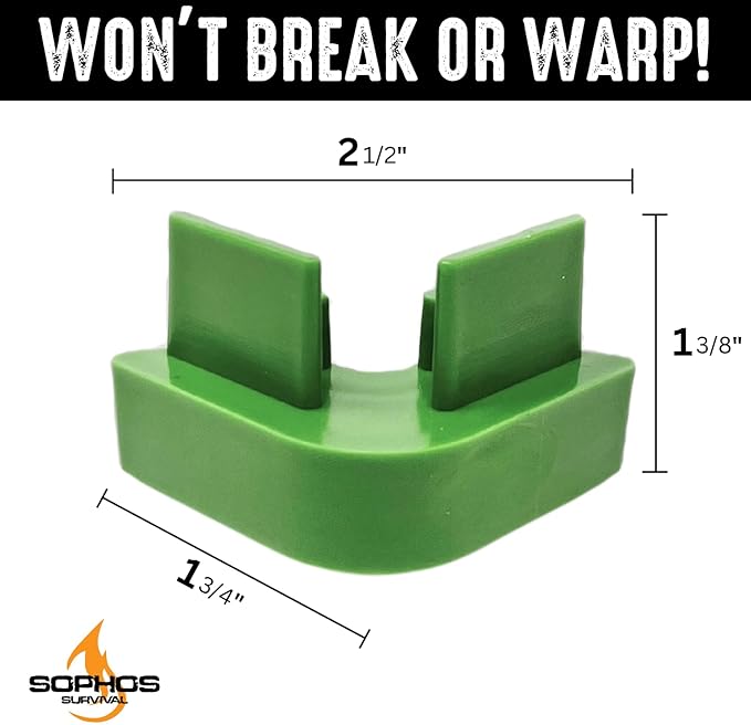 20 Pc Original Tray Stackers for Harvest Right Freeze Dryer Trays – Stacks 6 Trays – Green – Freeze Dryer Machine Accessories – Freeze Dried Food Storage – Made in USA