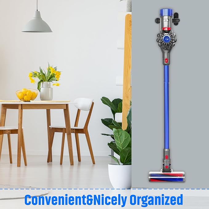 Vacuum Wall Mount Holder, Durable Vacuum Wall Mount, Compatible with Shark IX141 IZ163H IZ361H IZ462H IZ483H IZ562H IZ682H, Ultracyclone CH901 CH951 V10 V11 V12 V15 Outsize Vacuum