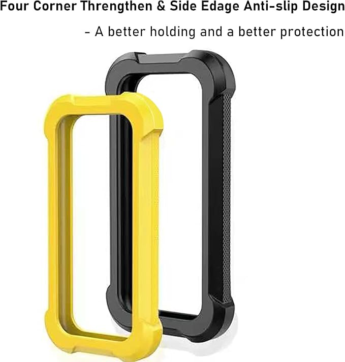 LEFXMOPHY Case Cover Replacement for SanDisk Extreme Portable External SSD, Orange E61 Soft Silicone Portective Skin Sleeve Glow in Dark