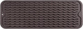 Silicone Dish Drying Mat for Multiple Usage,Easy clean,Eco-friendly,Heat-resistant Silicone Mat for Kitchen Counter,Sink,Bar,Bottle,or Cup Coffee M 17 inches x 6 inches