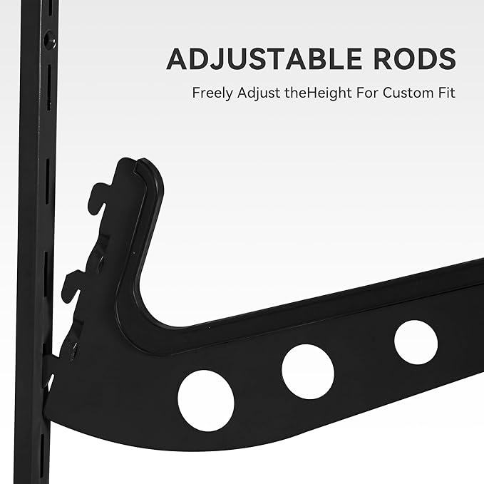 2 Board Surf Rack Wall Mount for Surfboard, Wakeboard, Snowboard Storage Adjustable Wall Hangers Boards Display Black