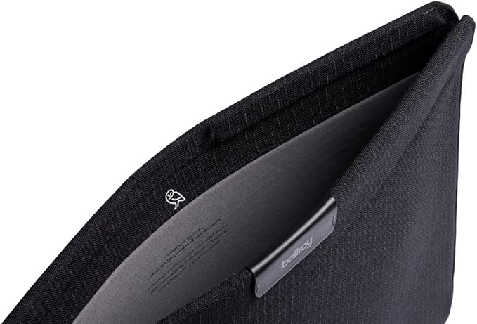 Bellroy Laptop Sleeve (Fits 16 Inch Laptop or MacBook, Slim Protective Case with Magnetic Closure) - Black