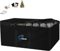 SIRUITON 69”L x 29.5”W x 21.6”H Outdoor Cushion Storage Bag,Patio Furniture Cushion Storage Bag,Heavy Duty 600D Oxford Garden Cushion Storage Covers, 9FT Waterproof Christmas Tree Storage Bags.