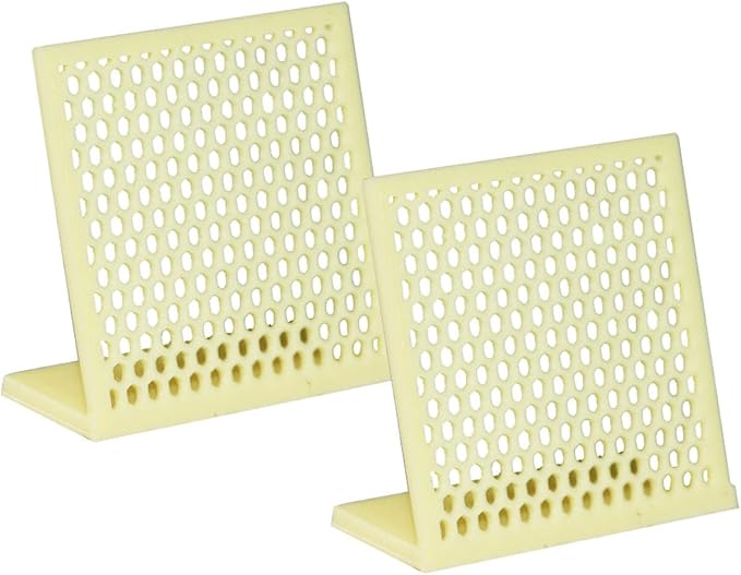 PIAOLGYI Pin Display Stand,Pin Board for Desktops & Shelves,Pin Holder Display for Badges Pins Collectible (Yellow)
