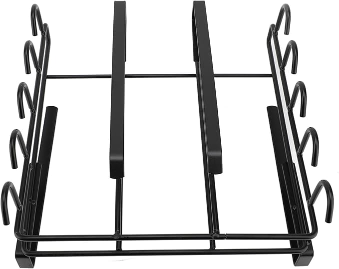 Under Shelf MultiUse Chopping Board Holder Versatile Kitchen Organizer Space Saving Under Cabinet Storage Rack for Cutting Boards Easy Installation