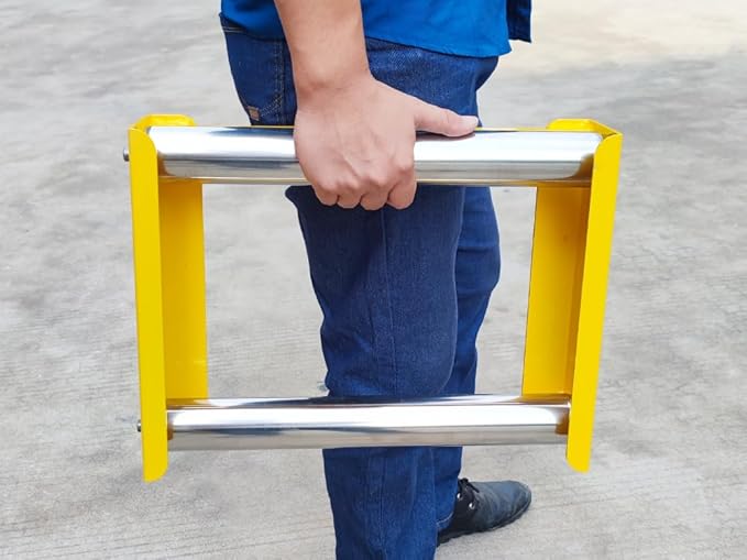Cable Drum Roller Reel Dispenser Cable Roller Stand for Wire Reel Diameter 20cm to 50cm width 50cm SJC