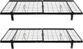 Garage Shelving Wall Mounted, 2 Pack Heavy Duty Wall Mounted Storage Shelves 440lbs Capacity, Garage Storage Rack Floating Shelves for Shop, Shed, Storage