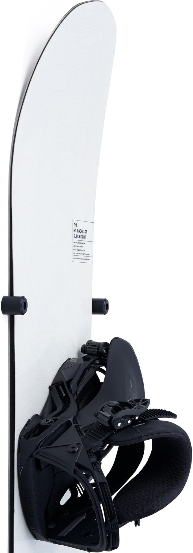 [NEW] (4 PCS) Snowboard Wall Mount Storage – Damage-Free Snowboards Hanger, Modern Floating Vertical Rack, Clip Hook Holder to Securely Store, Hang and Display Snow Boards, Gear Organizer