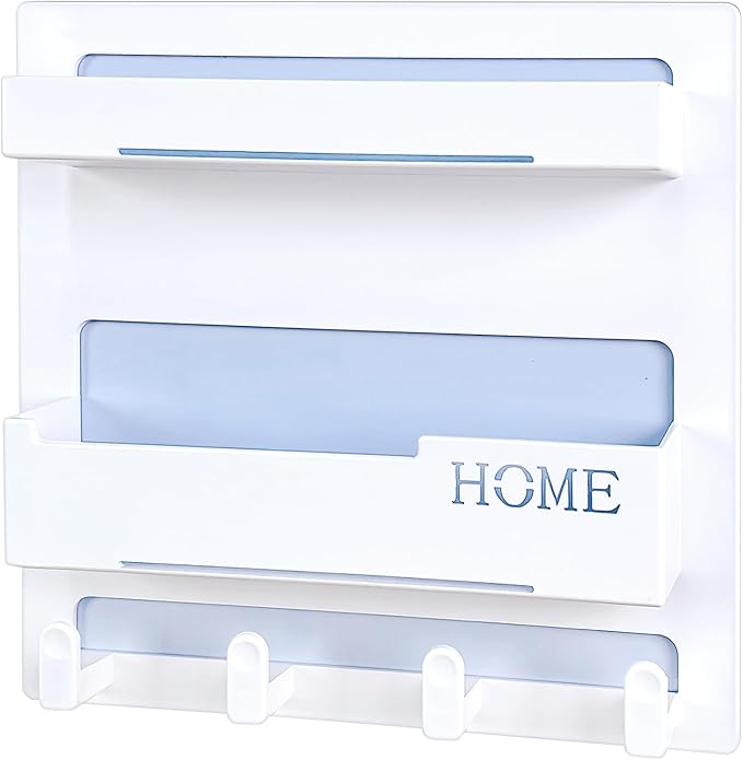 Bedside Shelf Accessories Organizer, Wall Mount Self Stick On, Cute Room Decor Aesthetic, Girls Room Decor, Cool Stuff for Bedroom Storage and Organization