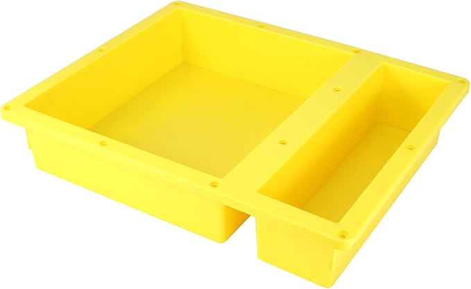 Ready for Tile Waterproof Leak Proof 16" x 20" Bathroom Recessed Shower Niche - Double Bathroom Shelf Organizer Storage for Shampoo & Toiletry Storage - Flush Mount Installation