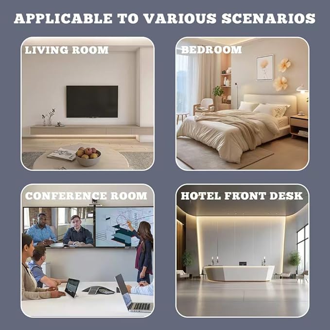 Recessed Outlet Box,in Wall Cable Concealer Kit with Brush Wall Plate、Socket、Electrical Box，9ft Cord– Easy, Safe Cable Management for Organized TV and Home Theater Systems