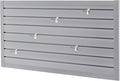 Slat Wall Paneling 4x2 FT, PVC SlatWall Panels Garage Organizer Storage System with Hooks & Accessories, Heavy Duty Wall Mounted Rack