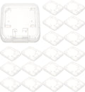 BESPORTBLE 24pcs 24pcs Transparent Memory Card Storage Case with Cover Compatible Card Organizer Box Lightweight Portable Holder for Secure Storage and Protection