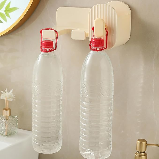 Wall Mount Hair Dryer Holder | No-Drill Storage Stand,Hair Tool Organizer - for Brush Bottle Curling Iron Comb Barrettes Cosmetics Straightener Home Bedroom Laundry Room