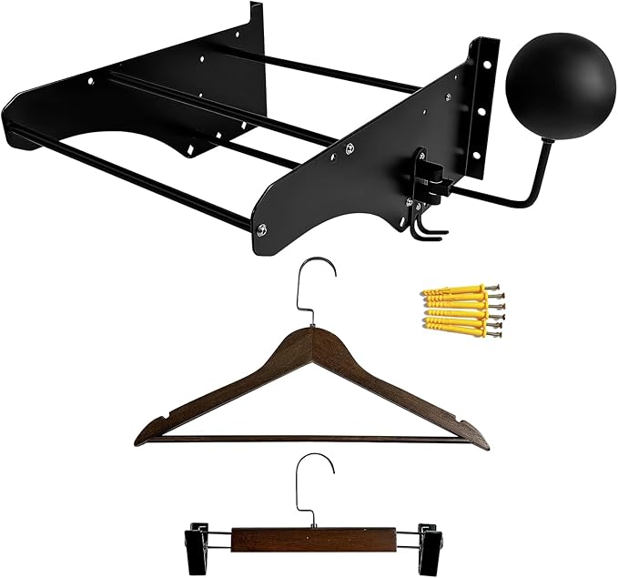 Mount Storage Rack Kit Tour Pack Trunk & Sissy Bar Backrest & Mounting Luggage Rack Wall Helmet Hanger Stand Compatible for Harley Road Street Glide Road King Electra CVO and Indian