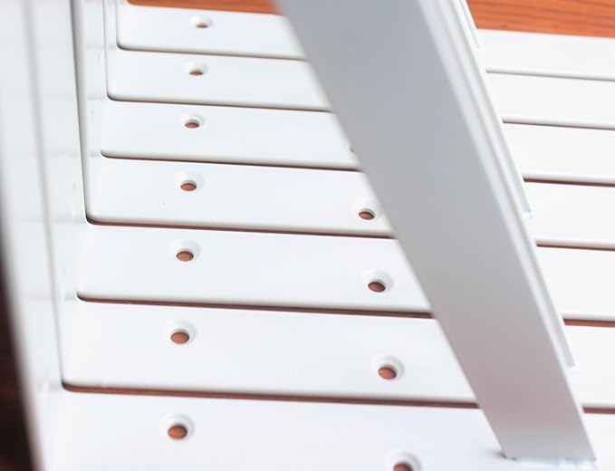 12 Pack L12 x H 8" White Heavy Duty Shelf Brackets with Screws Metal Shelf Brackets Shelf Support Angle Brackets for Shelves L Brackets Heavy Duty Floating Shelf