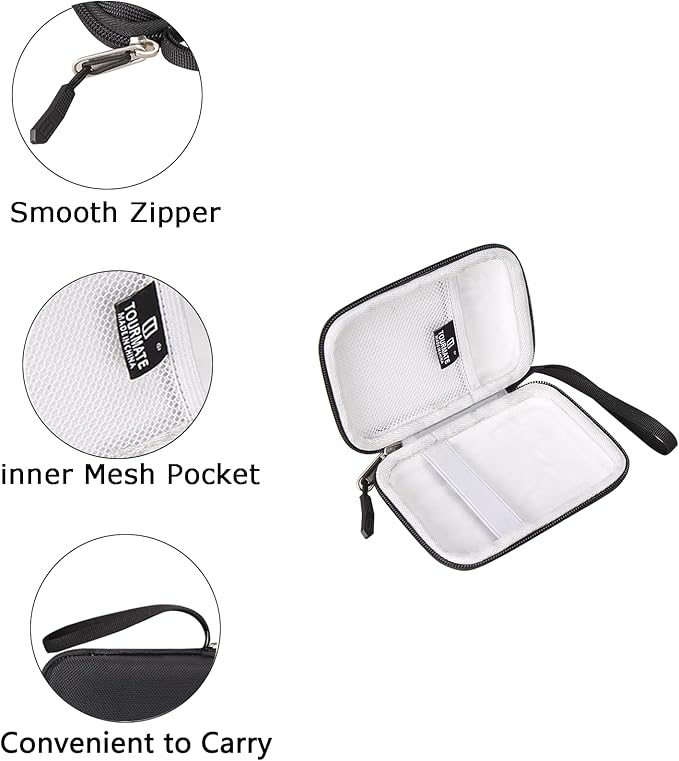 Storage Case for UnionSine 250GB 2.5" Portable External Hard Drive, Protective Carrying Storage Bag (Only Case)