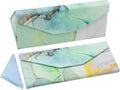 Foldable Glasses Case, Magnetic PU Leahter Sunglasses Case, Cute Hard Shell Folding Eyeglass Cases for Women Kids