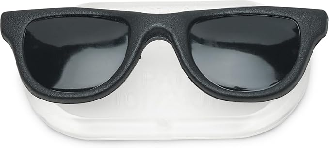 Readerest Magnetic Eyeglass Holders, Eyewear Accessory for Readers, Sunglasses, ID & Work Badges, Gift for Dad & Grandpa, USA Made (Black Shades)