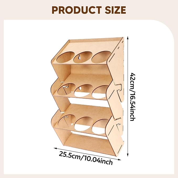 Spray Can Holder Paint Can Organizer with Mounting Accessories Workshop Premium Workspace Wood Garage Spray Bottle Holder
