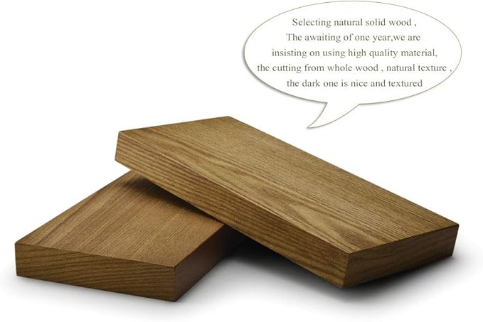 Oirlv Solid Wood Necklace Display Tray Jewelry Showcase Organizer (Creamy-white)