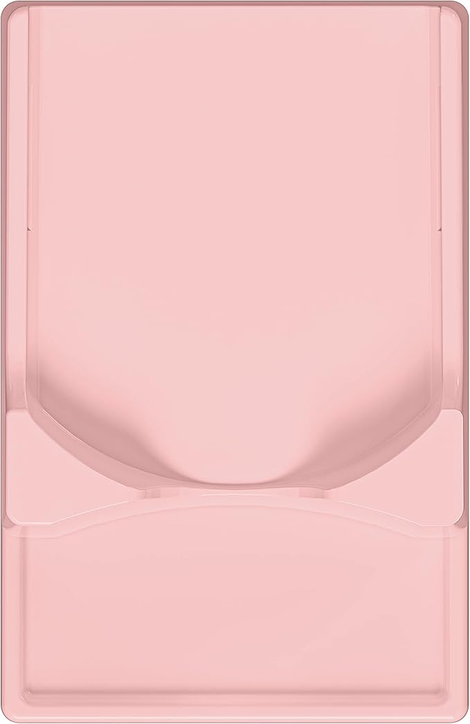 TidyFriend No-Spill Liquid Laundry Detergent Dispenser Holder, Laundry Soap Dispenser Holder with Drip Tray for Laundry Room Organization (No Strap and No Detergent Bottle Incl (Rose)