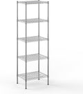 18" Deep x 24" Wide x 74" Height Wire Shelving Kit | 5-Tier | NSF Commercial Storage Rack Unit