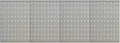 Wall-mounted Peg Boards 4-Pack, 15.7"x22.8" Steel, Versatile Tool Organization, Gray,145350,Gray
