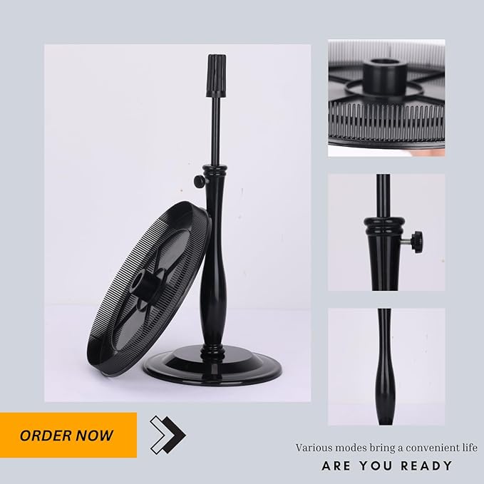 Hair Extension Holder - Storage and Ensuring Your Hair Stable. Applied to Clip Hair Extensions, Colors Hair Tinsel, Bangs, etc. Multifunctional Extension Holder is Suitable for Family and Travel(Black