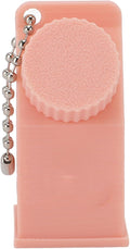 TOPINCN Milk Carton Box Keychain,Tolerant Holder Milk Carton Keychain Holder Mini Lactose Intolerance Pills Case Keychain Container (Pink)