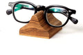 Handmade Wood Carving Eyeglasses Stand Wood Glasses Holder Sunglasses Display Stand Home Office Desk Supplies (OAK)