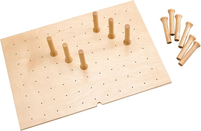 Rev-A-Shelf Trimmable Pegboard Drawer Divider Organizer, Trim to Fit Wooden Kitchen Cabinet Storage Utensil, Pots & Dish Rack, 30" x 21", 4DPS-3021