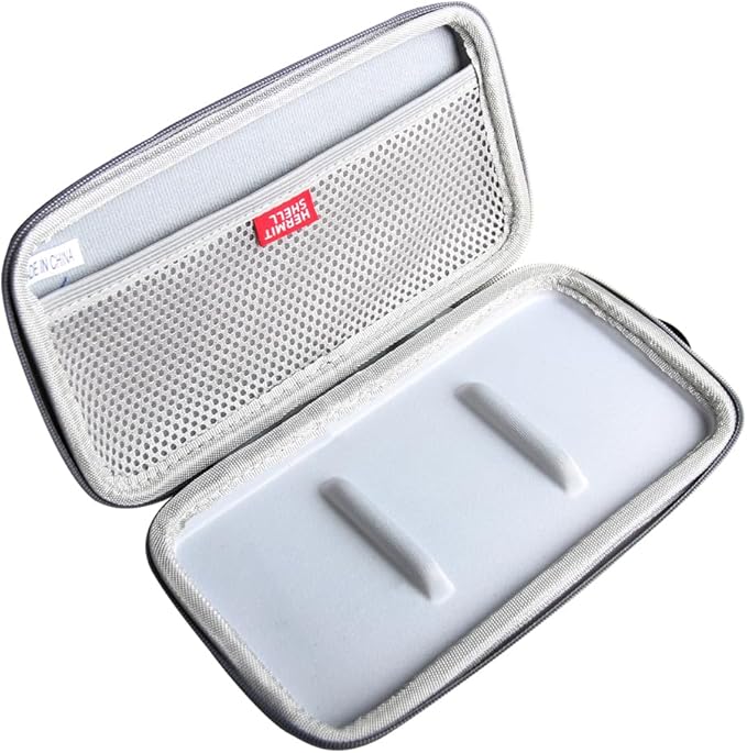 Hermitshell Hard Travel Case for Samsung T7 Shield 2TB / 1TB / 4TB, Portable SSD, USB 3.2 Gen2 External Solid State Drive (Grey, Case for 3 Hard Drives)