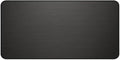 Desk Mat - Brushed Metal Texture, Extended Mouse Pad & Desk Pad, Neoprene Surface, Non-Slip Rubber Base, Stitched Edges, Gaming Mouse pad, Large Mouse pad, Mouse Pads (Black, 16x32)