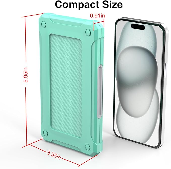 SD Card Holder Memory Card Case for SD/TF Cards, Memory Storage Organizer for 20 SDXC SDHC and 20 TF Cards