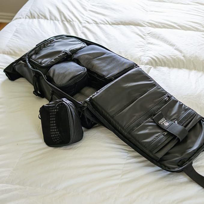 WANDRD Packing Cubes - Small Packing Cubes for Travel - Suitcase and Luggage Organization and Travel Essentials (Black)