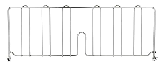 Metro DD24C Super Erecta Chrome Plated Shelf Divider, 24" Width x 8" Height