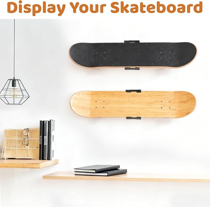 360° Rotating Skateboard Deck Wall Mount