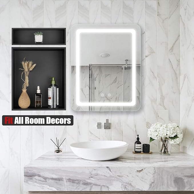 JQK Shower Niche No Tile Need, 4"×14" Matte Black Bathroom Insert Shelf, 304 Stainless Steel Recessed Shower Caddy Organizer Storage, SNL414-PB