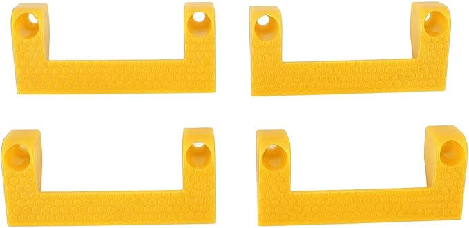 Fdit Premium 4 Piece Tape Measure Holder Set, Power Tool Ladder Storage Holder for Garage Organization, Workshop Accessories