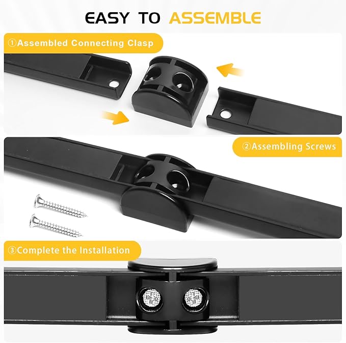 DGSL Magnetic Tool Holder Strip 4 Pack, 12 In Heavy Duty Tool Organizer Magnetic Strip, Tool Magnet Bar For Garage Tool Organization