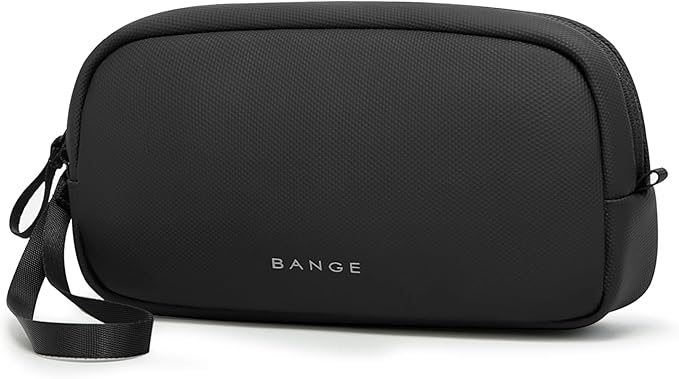 BANGE Travel Organizer Case, Water Resistant Electronics Travel Bag Organizer for Cable, Tech Pouch Accessories Carry Storage for Cord, Phone, Cables, USB Flash Drive, Daily Items