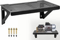 Pressure Washer Shelf Wall Mount, Electric Pressure Washer Bracket Shelf Power Washer Storage Rack for Garages Workshops Sheds, Black