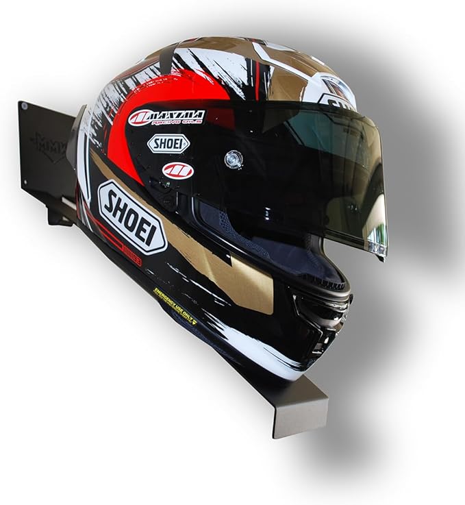 Motorcycle Helmet Holder - Helmet Wall Mount - Rack - Display - Storage Rack - Made in USA