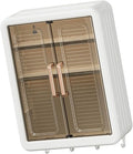 Without Drilling Wall Mounted Makeup Organizers Large Capacity Bathroom Storage Shelf for Cosmetics Skin Care Product