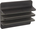 Pssopp Laptop Stand, Aluminum Alloy Vertical Holder with Silicone Protective Pad for Computers and Tablets, Ideal for Home Office and Students